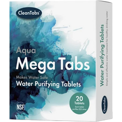 Clean Tabs Aqua Mega Tabs Water Purifying Tablets