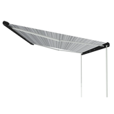 Fiamma F80 S Black 450 Royal Grey - Wind Out Awning