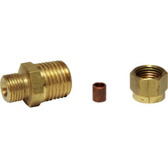 AG Male Compression Coupling (1/4" BSP Taper to 1/8" Compression) - DC 13/8/163