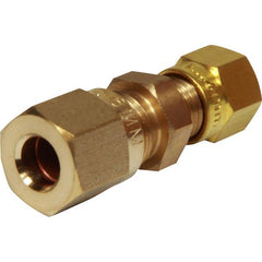 AG Brass Straight Coupling 6mm x 4mm - M10/6/4W