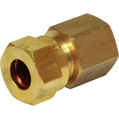 AG Brass Female Stud Coupling 10mm x 1/4" BSP - M12/10/162W
