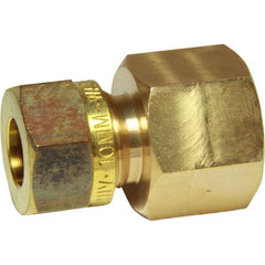 AG Brass Female Stud Coupling 10mm x 3/8" BSP - M12/10/242