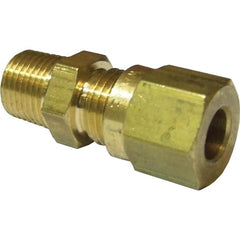 AG Brass Male Stud Coupling 6mm x 1/8" BSP Taper - M13/6/83W