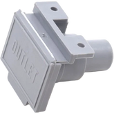 DLS 3/4″ Oulet Hose Socket with Cover – Grey