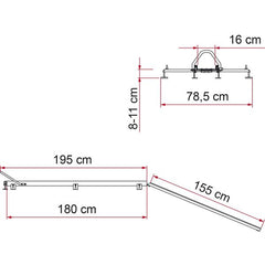 Fiamma Carry Moto Pro - 02095-03-