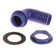 Plastic 40mm Angled Connector 1 1/4'' BSP (Pack of 10) - 1445605