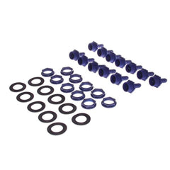 Plastic 10mm Straight Connector 3/4'' BSP (Pack of 10) - 1447605