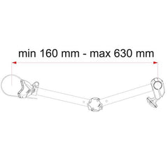 Fiamma Bike-Block Pro S D 2 Aluminium - 08831E01-