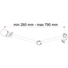 Fiamma Bike-Block Pro S D 3 Aluminium - 08831F01-