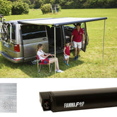 Fiamma F40van 270 Awning Deep Black - Royal Grey Fabric (07503H01R)
