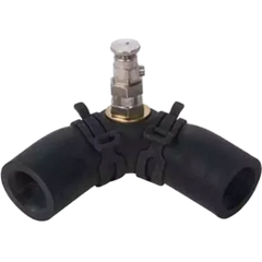 ALDE Rubber Horizontal Elbow Valve – 22 mm Elbow Heating Connector