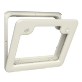 Thetford White Service Door 3 1 Lock 1 Push button - Motorhome