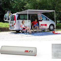 Fiamma F35pro 180 Awning Titanium - Royal Grey Fabric