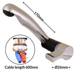 Reich Chrome Lever Mono Mixer Tap - 547-050000SK SGL LVR