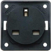 Berker 230V Socket and Back Box - 15792-B