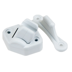 W4 Hinged Veneta Door Retainer – White