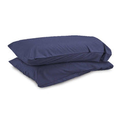 Duvalay Pillowcase for Standard 73.5 x 51cm Pillow - Navy - PILLOW CASE.STANDARD.NAV