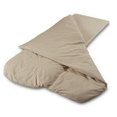 Duvalay Compact Sleeping Bag - Cappuccino 4.5g Tog - CAPPUCCINO 4.5 COMPACT