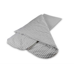 Duvalay Sleeping Bag Covers 190cm x 66cm - Grey Stripe -