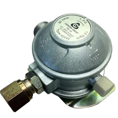 Cavagna 30mbar Gas Regulator with 90° Angled 10mm Outlet