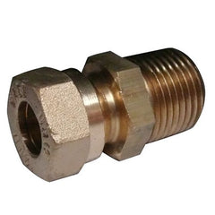 AG Male Gas Coupling (1/8" BSP Taper to 3/16" Compression) - D13/12/83W