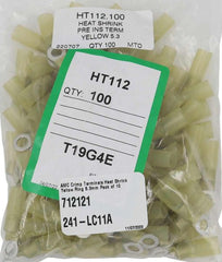 AMC Yellow Heat Shrink Ring Terminal (5.3mm ID / 10 Pack) - HT112.10