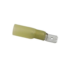 AMC Yellow Heat Shrink Male Spade Terminal (6.3mm x 0.8mm / 10 Pack) - HT503.10