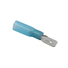 AMC Blue Heat Shrink Male Spade Terminal (6.3mm x 0.8mm / 100 Pack) - HT502.100