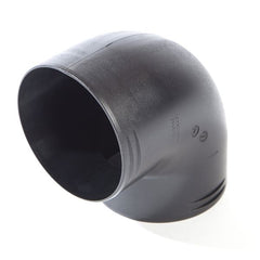 Whale Air Duct Fitting Equal Elbow 90mm x 90mm Black - DX9012B