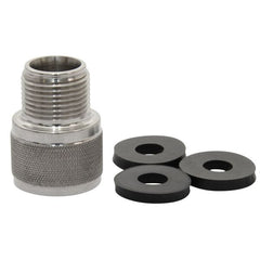 Din Adaptor 3/8" BSP Female Parallel x 9/16"-24 Male With Gaskets - 703145