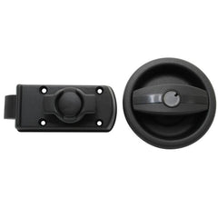 Zadi Caravan/Motorhome Door Lock Black Left Hand - 21016.95