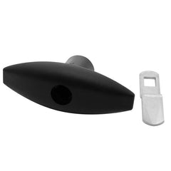 Zadi Caravan/Motorhome Outer Push Lock Large Black - 21038.95