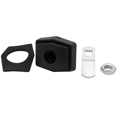Zadi Locker Door Rectangular Push Lock in Black - 21018.95
