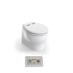 Tecma Elegance 2G Lo Toilet Fresh Water Flush (2 Switch / 12V) - Motorhome
