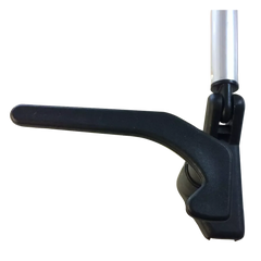 Polyplastic 200mm Pair Polyfix slide on tubular stays with catch