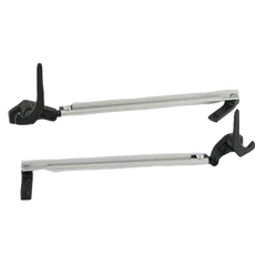 Polyplastic 300mm Pair Polyfix slide on Auto stays with catch