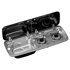 Dometic SMEV MO9222L 2 Burner Hob & LH Sink Combi Uni