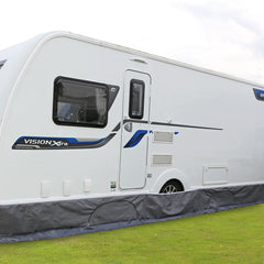 Quest Draughtstore Deluxe Caravan Draft Skirt and Organiser