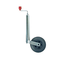 AL-KO Compact Jockey Wheel (48mm Shaft, 200 x 50mm Wheel, 150kg Max.) - 1222433