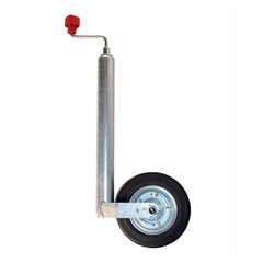 AL-KO Plus Jockey Wheel (48mm Shaft, 200 x 50mm Wheel, 150kg Max.) - 1222436