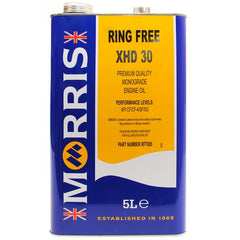 Morris Ring Free XHD 30W Monograde Oil - RFT005 OIL XHD 30 5L