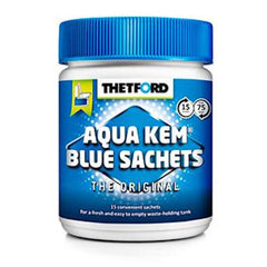 Thetford Aqua Kem Blue Toilet Sachets Tub of 15 - 30235AJ