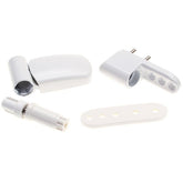 Ellbee Flag Hinge for UPVC Door (White) - MT3DWH HINGE WHITE