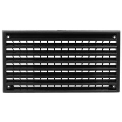 Air Vent 6-3/4" x 3-1/2" Black Plastic - 6031
