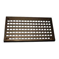 Air Vent 6-3/4" x 3-1/2" Brown Plastic - 6030
