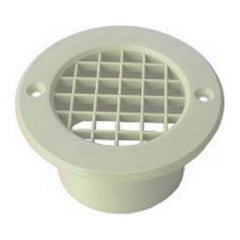 75mm Mesh Floor Vent White - 7075101 WHITE
