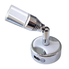 Dimatec Reading Light 70mm with USB Port (12V / 1W / Natural White / IP20) - 200 FAA2CRRB-U