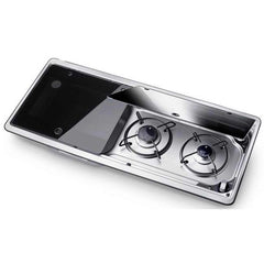 Dometic NRX50 Fridge, 9722 Hob/Sink Unit & Tap Bundle (Sink on Left) - 32790/26522/NRX50