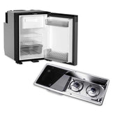 Dometic NRX50 Fridge and 9722 Hob/Sink Unit Bundle (Sink on Left) - 32790/NRX50