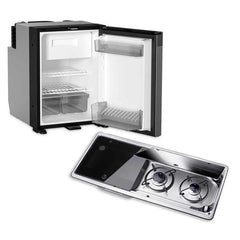 Dometic NRX50 Fridge and 9722 Hob/Sink Unit Bundle (Sink on Left) - 32790/NRX50